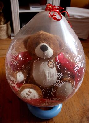 ballon peluche