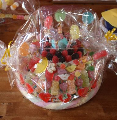 gâteau de bonbons